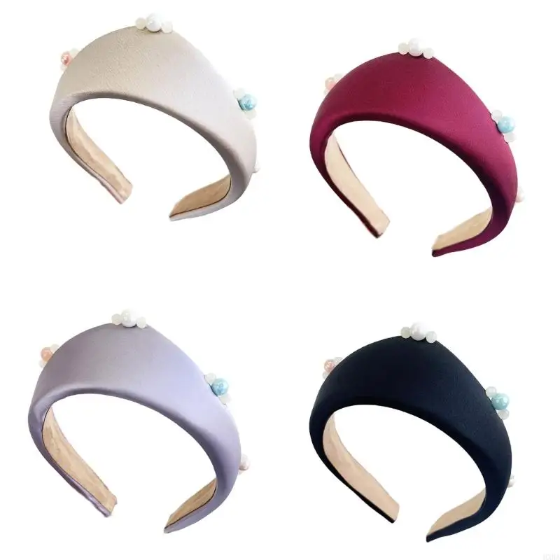 HXBA Women High Skull Headbands Pearls Decors Wide Foam Hairhoop Hairstyle Accessory
HXBA Women High Skull Headbands Pearls Decors Wide Foam Hairhoop Hairstyle Accessory