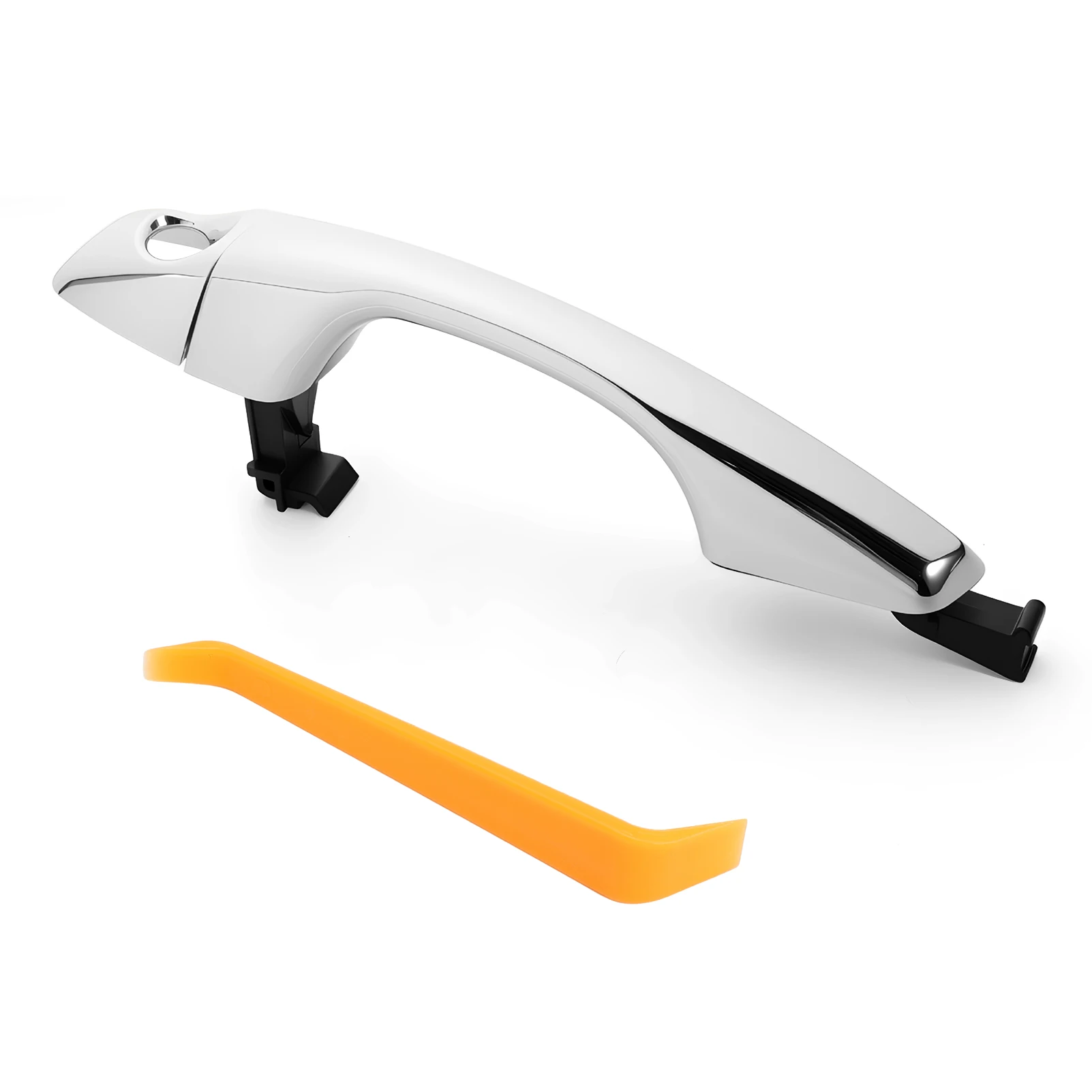 Chrome Front Exterior Door Handle Driver Side for Santa Fe 2013-2019, Santa Fe Sport 2013-2018 83651-2W010, 83652-2W010
Chrome Front Exterior Door Handle Driver Side for Santa Fe 2013-2019, Santa Fe Sport 2013-2018 83651-2W010, 83652-2W010