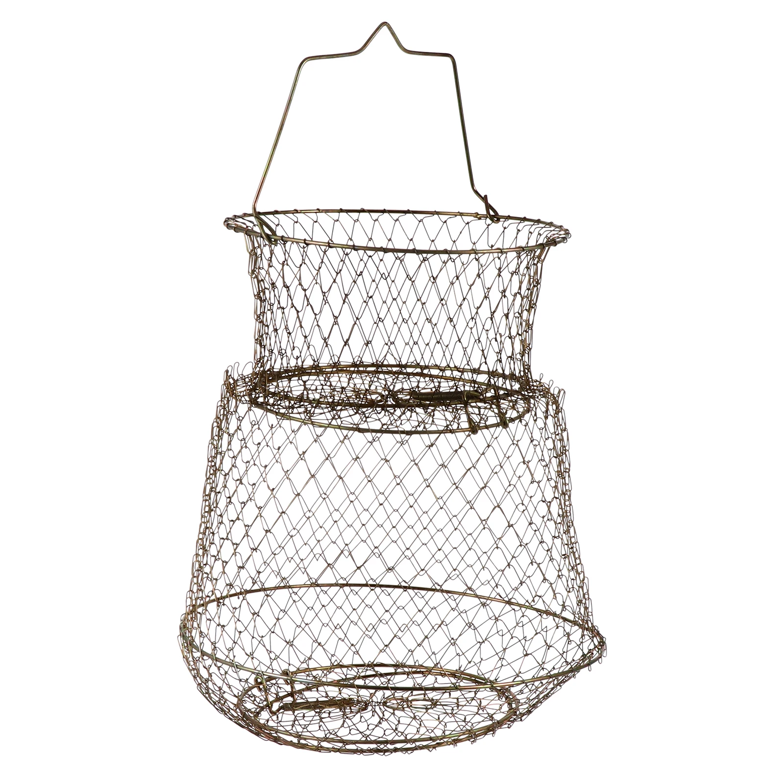 Foldable Steel Wire Fishing Trap Cage Net Folding Fish Shrimp Crab Cage Handy Outdoor Fishing Tool Folded Retractable
Foldable Steel Wire Fishing Trap Cage Net Folding Fish Shrimp Crab Cage Handy Outdoor Fishing Tool Folded Retractable