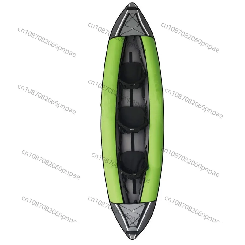 Customized with protective cover thickened PVC canoe rafting three-person inflatable fishing boat
Customized with protective cover thickened PVC canoe rafting three-person inflatable fishing boat