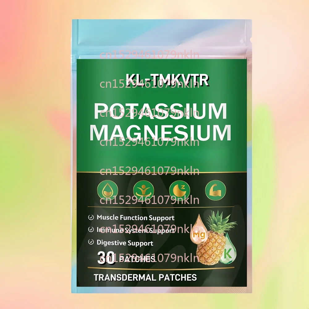 30 Patches Potassium Magnesium Transdermal Patches with Glycinate, Taurate, Citrate,Potassium for Immune Health & Muscle Support
30 Patches Potassium Magnesium Transdermal Patches with Glycinate, Taurate, Citrate,Potassium for Immune Health & Muscle Support