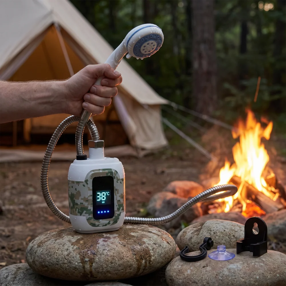 Portable Outdoor Shower Portable Camping Shower Pump Kit Usb Rechargeable Outdoor Sprayer Electric Hiking Travel Shower for Rv
Portable Outdoor Shower Portable Camping Shower Pump Kit Usb Rechargeable Outdoor Sprayer Electric Hiking Travel Shower for Rv