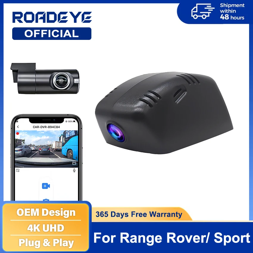New! 4K Plug and play Car DVR Camera Dash Cam Night Vision WiFi APP For Land Rover Range Rove Sport, Range Rove 2023 2024 2025
New! 4K Plug and play Car DVR Camera Dash Cam Night Vision WiFi APP For Land Rover Range Rove Sport, Range Rove 2023 2024 2025