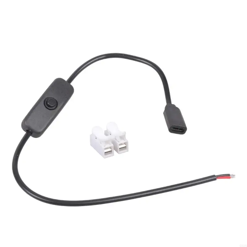 USB-тип C до 2-контактного кабеля-адаптера с оголенным проводом, переключающие клеммные разъемы для ремонта
USB-тип C до 2-контактного кабеля-адаптера с оголенным проводом, переключающие клеммные разъемы для ремонта