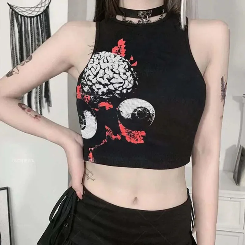 2025 New European and American Trendy Summer Hot Girl Short Tank Top Women's Printed Trendy Brand Sexy Fashion Slimming
2025 New European and American Trendy Summer Hot Girl Short Tank Top Women's Printed Trendy Brand Sexy Fashion Slimming