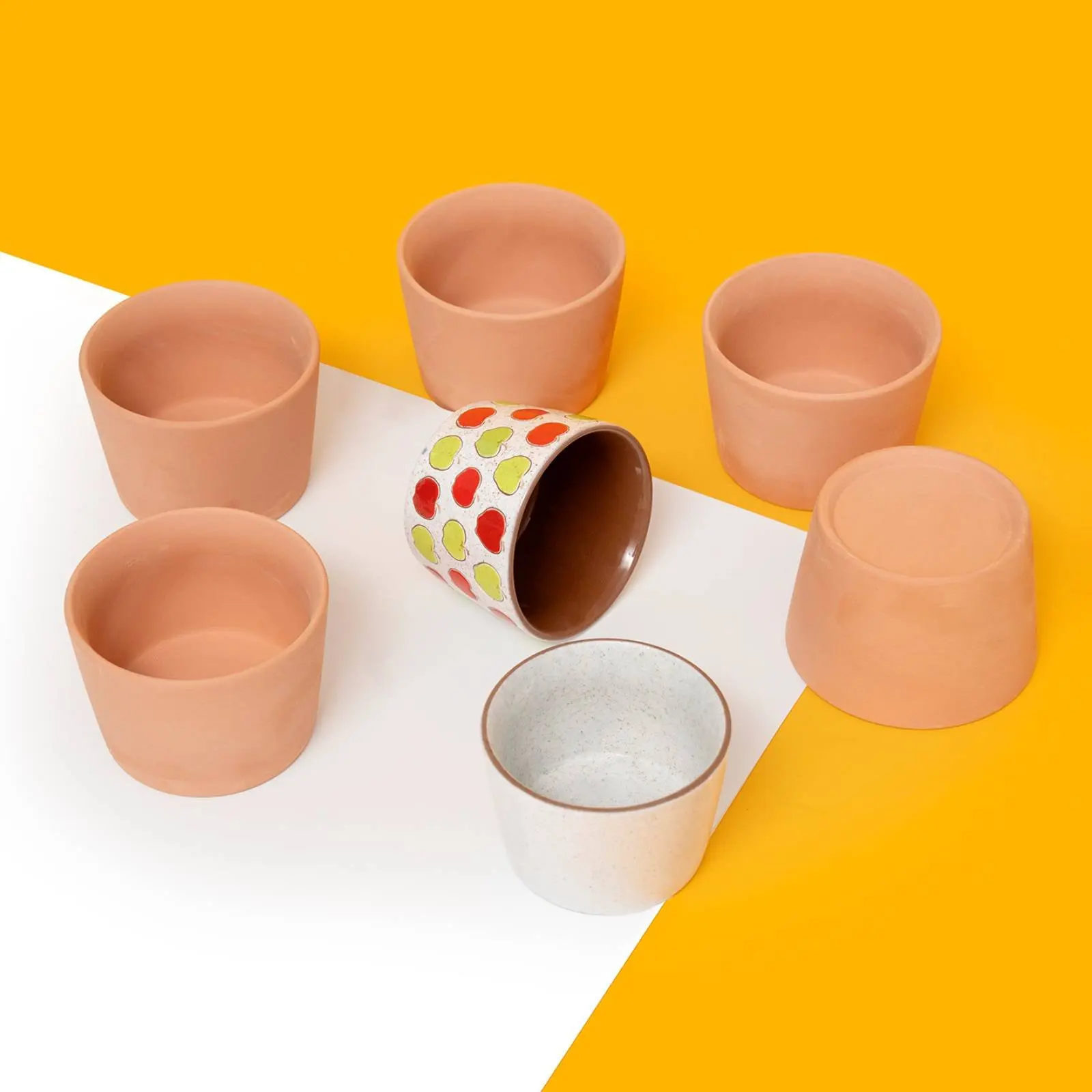Bisque Pottery Cup Gift Idea Paintable Ceramic Mug Art Supply Even Surface Craft Supplies Stable Shape for Painting Class
Bisque Pottery Cup Gift Idea Paintable Ceramic Mug Art Supply Even Surface Craft Supplies Stable Shape for Painting Class
