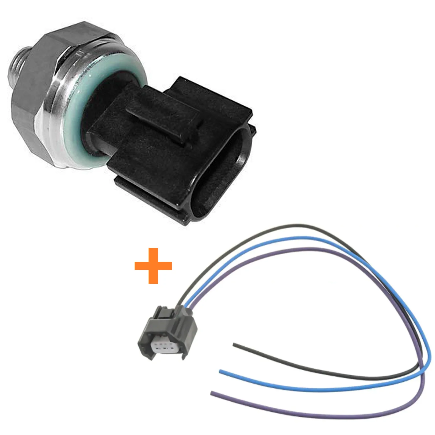 6J001 A/C Pressure Transducer Switch or Connector for Infiniti & Nissan 92136-3Z600, 92136-6J001 
6J001 A/C Pressure Transducer Switch or Connector for Infiniti & Nissan 92136-3Z600, 92136-6J001