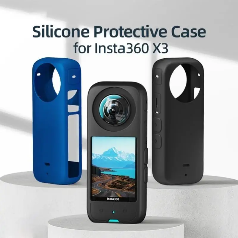 103F Removable Lens Cover Silicone Soft Camera Case Cover for Insta360 Camera Fully Protective Storage Box Security Covers 
103F Removable Lens Cover Silicone Soft Camera Case Cover for Insta360 Camera Fully Protective Storage Box Security Covers