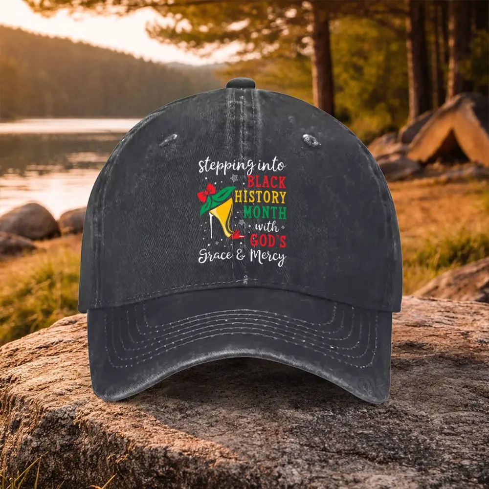 Casual Versatile Black History Month High Heel Print Washed Baseball Cap, Suitable for Golf, Casual Wear, And Outdoor Activities
Casual Versatile Black History Month High Heel Print Washed Baseball Cap, Suitable for Golf, Casual Wear, And Outdoor Activities