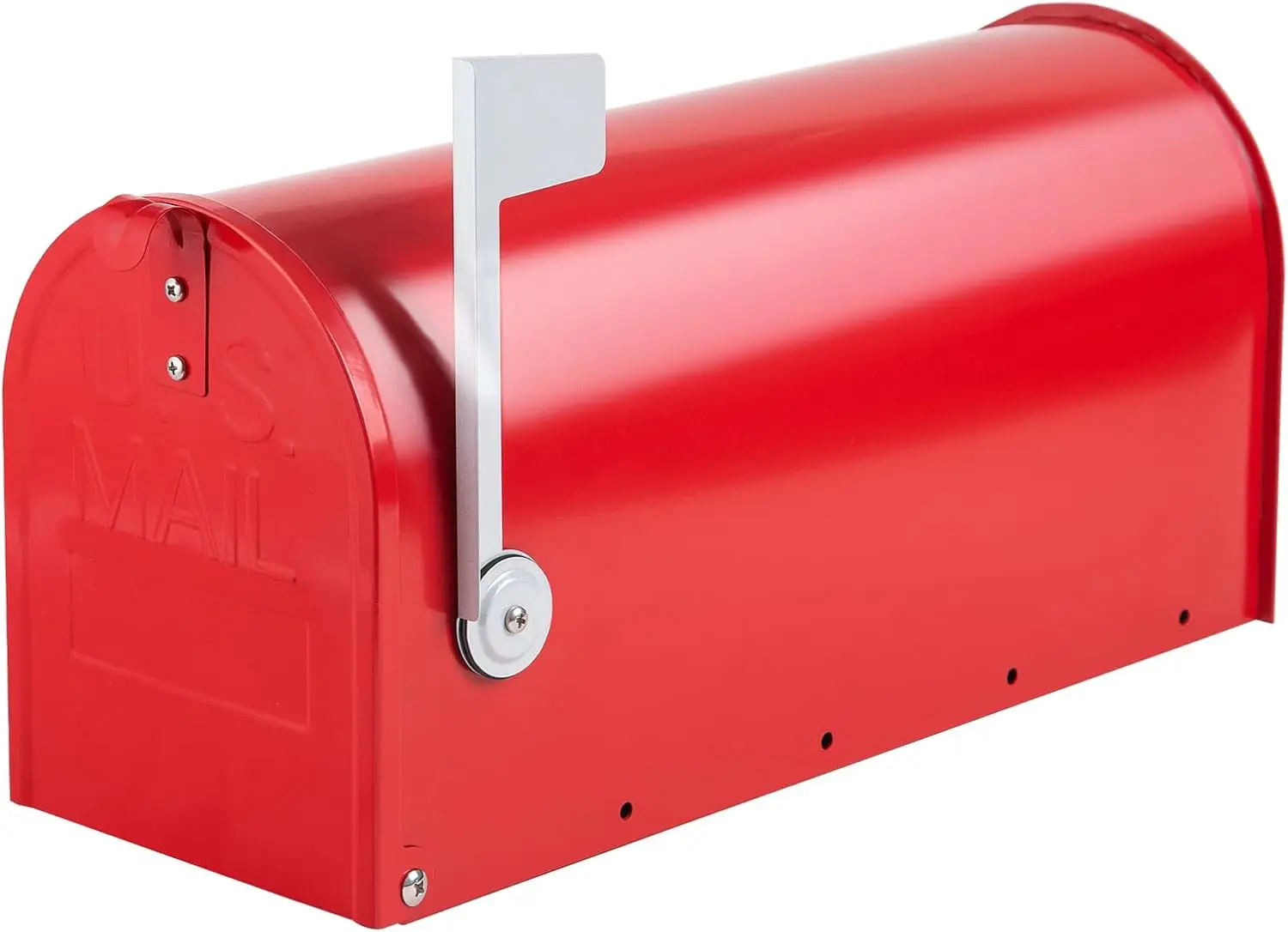 Red Galvanized Steel Mailbox for Outside Post Mount, 20x8.9x6.7 in, Medium Capacity
Red Galvanized Steel Mailbox for Outside Post Mount, 20x8.9x6.7 in, Medium Capacity