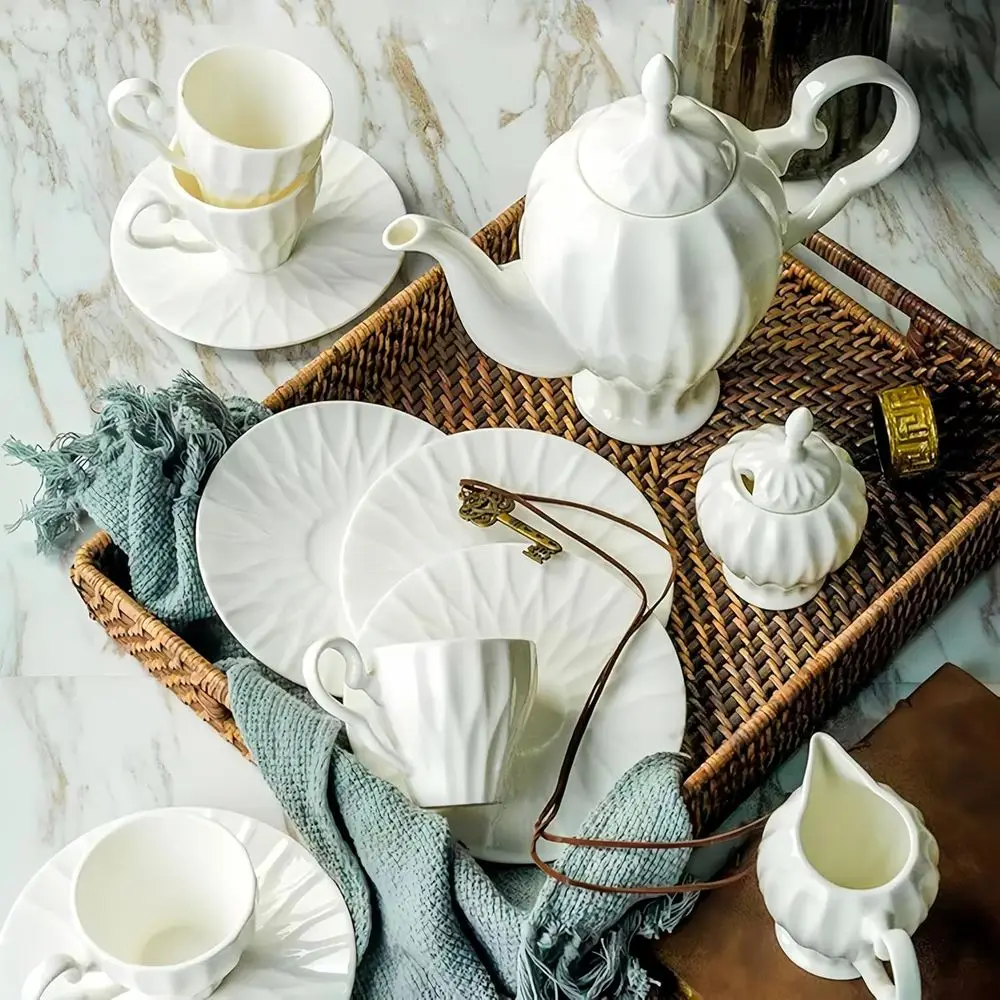 Tea Sets or Adults ine Bone China Tea Set or 6, Porcelain Teapot Sets or Adults, Aternoon ern Cups and Saucers or Women Tea Part
Tea Sets or Adults ine Bone China Tea Set or 6, Porcelain Teapot Sets or Adults, Aternoon ern Cups and Saucers or Women Tea Part