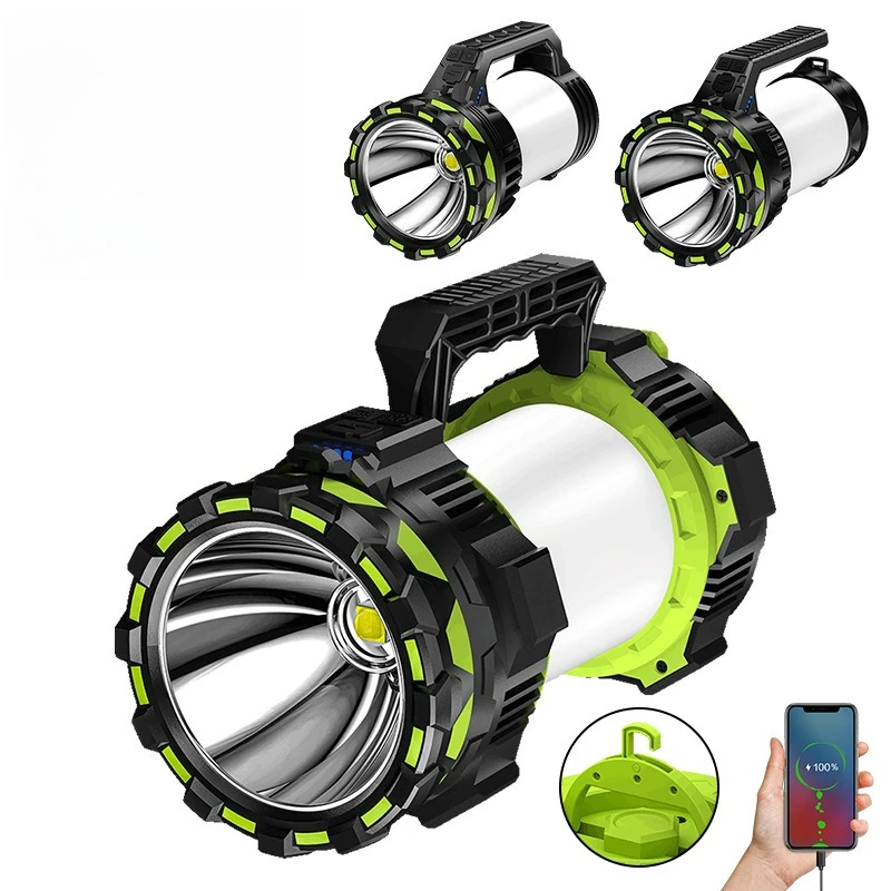 Мощный портативный светильник, уличный светильник для кемпинга, альпинизма, рыбалки, прожектор, водонепроницаемый патрульный перезаряжаемый фонарик
Мощный портативный светильник, уличный светильник для кемпинга, альпинизма, рыбалки, прожектор, водонепроницаемый патрульный перезаряжаемый фонарик