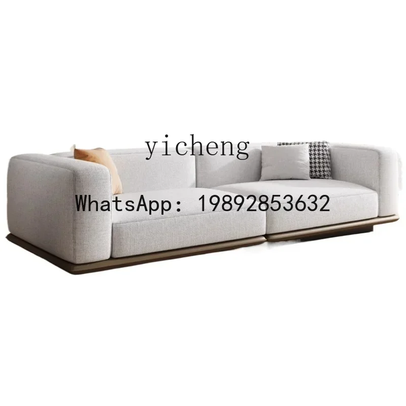 LYY Horizon Cotton and Linen Sofa Living Room Fabric Craft Sofa Cream Style Small Apartment Straight Row Sofa
LYY Horizon Cotton and Linen Sofa Living Room Fabric Craft Sofa Cream Style Small Apartment Straight Row Sofa