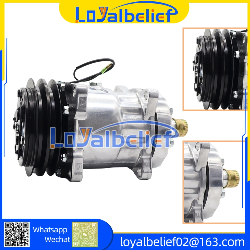 SD709 124 mm AC Air Conditioning Compressor for Sanden 709 Compressor Sanden 152488 7402 152488 207402 10307890 2009839
SD709 124 mm AC Air Conditioning Compressor for Sanden 709 Compressor Sanden 152488 7402 152488 207402 10307890 2009839