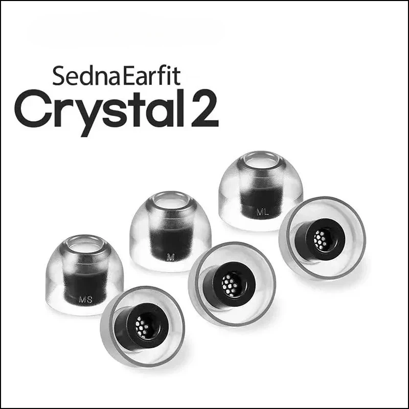 AZLA Crystal II 2 Eartips Liquid Silicone Earplug Cover Anti Slip Ear Cap Filter Screen Universal Wired Earphones For Sony
AZLA Crystal II 2 Eartips Liquid Silicone Earplug Cover Anti Slip Ear Cap Filter Screen Universal Wired Earphones For Sony