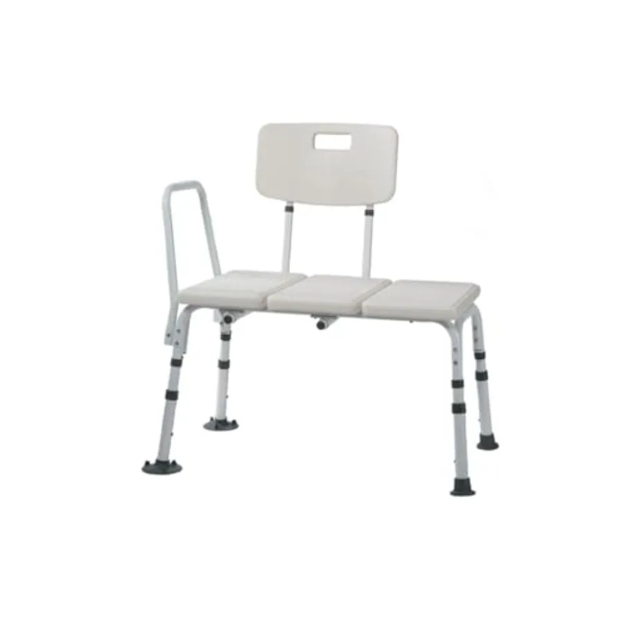 Deluxe Shower Transfer Bench White Anti Slip Adjustable Height Medical Grade Bath Chair for Elderly and Disabled Lightweight Fi
Deluxe Shower Transfer Bench White Anti Slip Adjustable Height Medical Grade Bath Chair for Elderly and Disabled Lightweight Fi