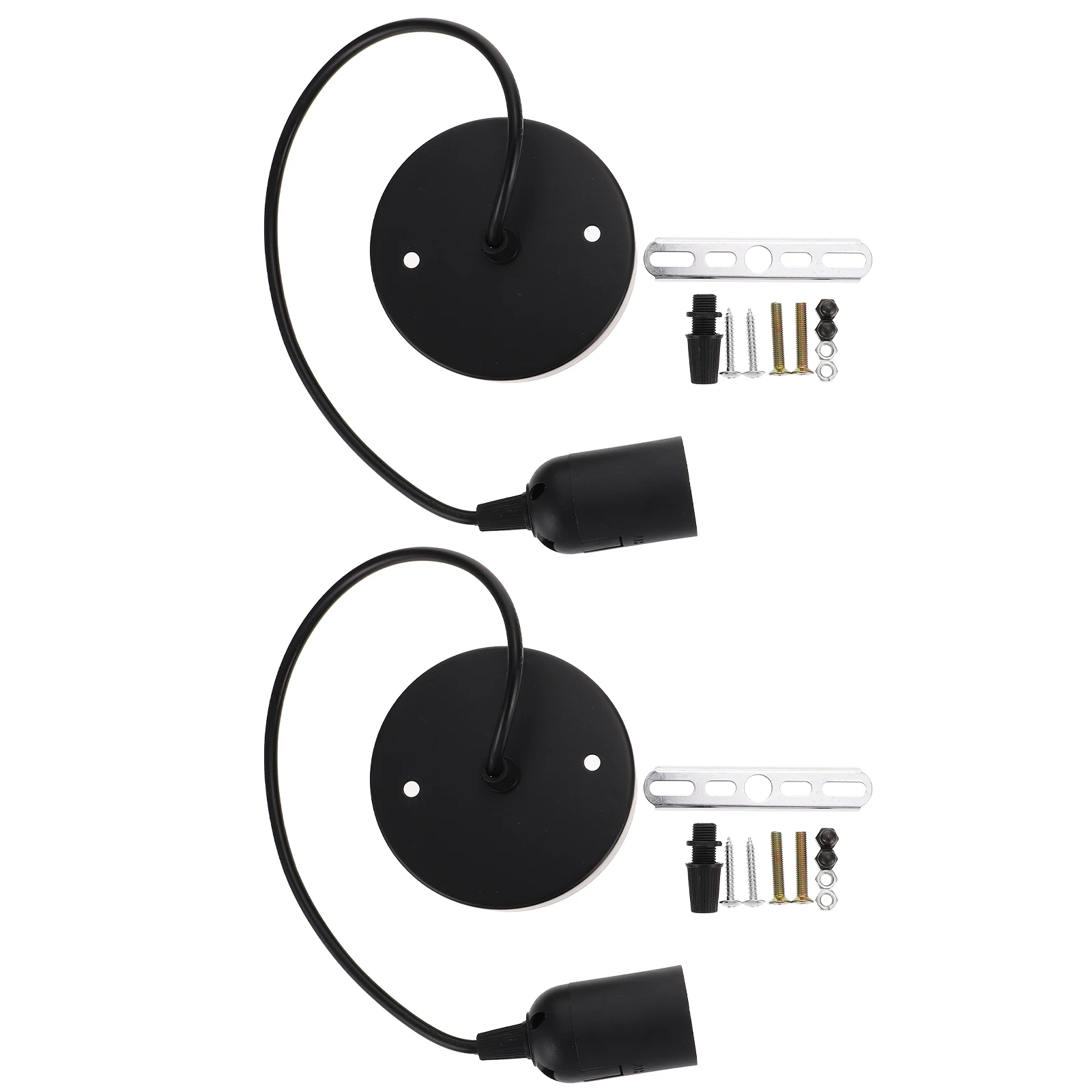 2 Pcs Ceiling Lamp Head Shade Chandelier Pendant Light Fixture Cover Plate Branches Black Holder
2 Pcs Ceiling Lamp Head Shade Chandelier Pendant Light Fixture Cover Plate Branches Black Holder