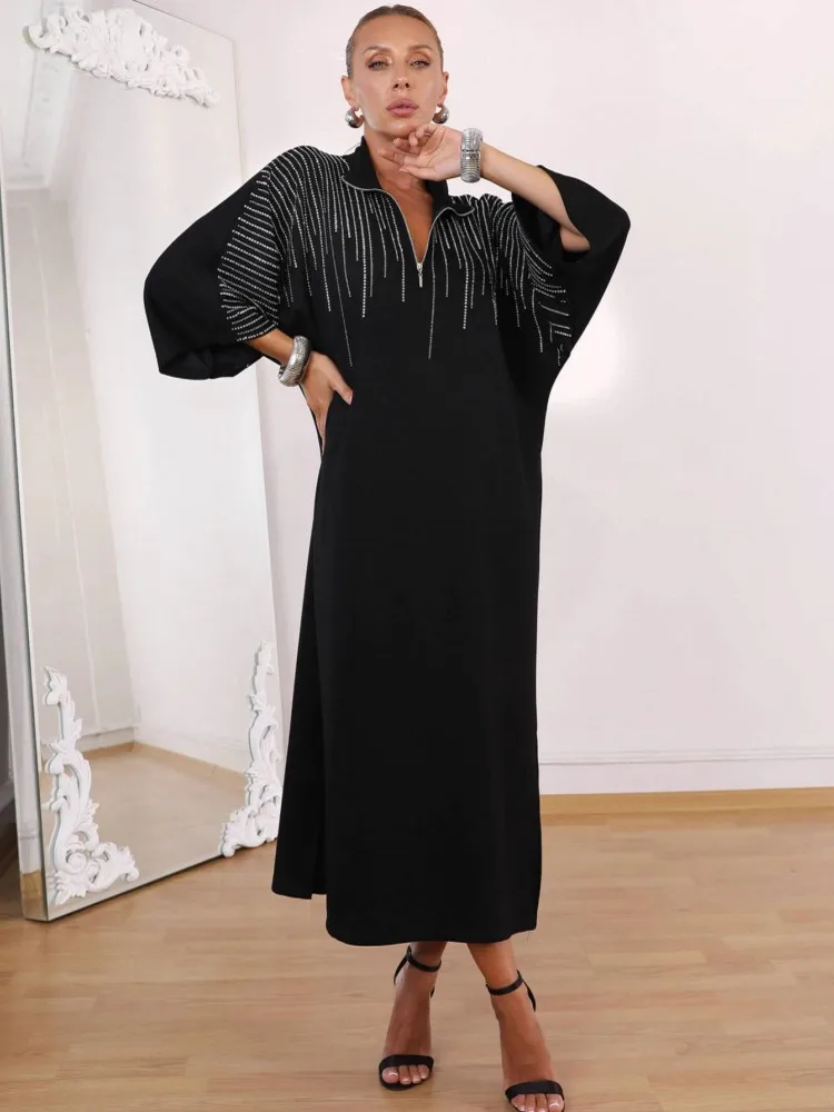 2025 Elegant African Dresses For Women Dashiki Autumn Winter Maxi Dress Ladies Traditional African Clothing Fairy Long Dress
2025 Elegant African Dresses For Women Dashiki Autumn Winter Maxi Dress Ladies Traditional African Clothing Fairy Long Dress
