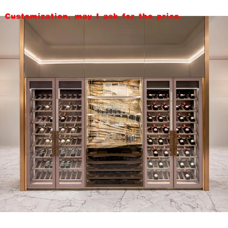 На заказ. Высококачественный итальянский роскошный комплект кухонной мебели для хранения красного вина, стеклянная дверь, винный бар, винный шкаф для дома
На заказ. Высококачественный итальянский роскошный комплект кухонной мебели для хранения красного вина, стеклянная дверь, винный бар, винный шкаф для дома