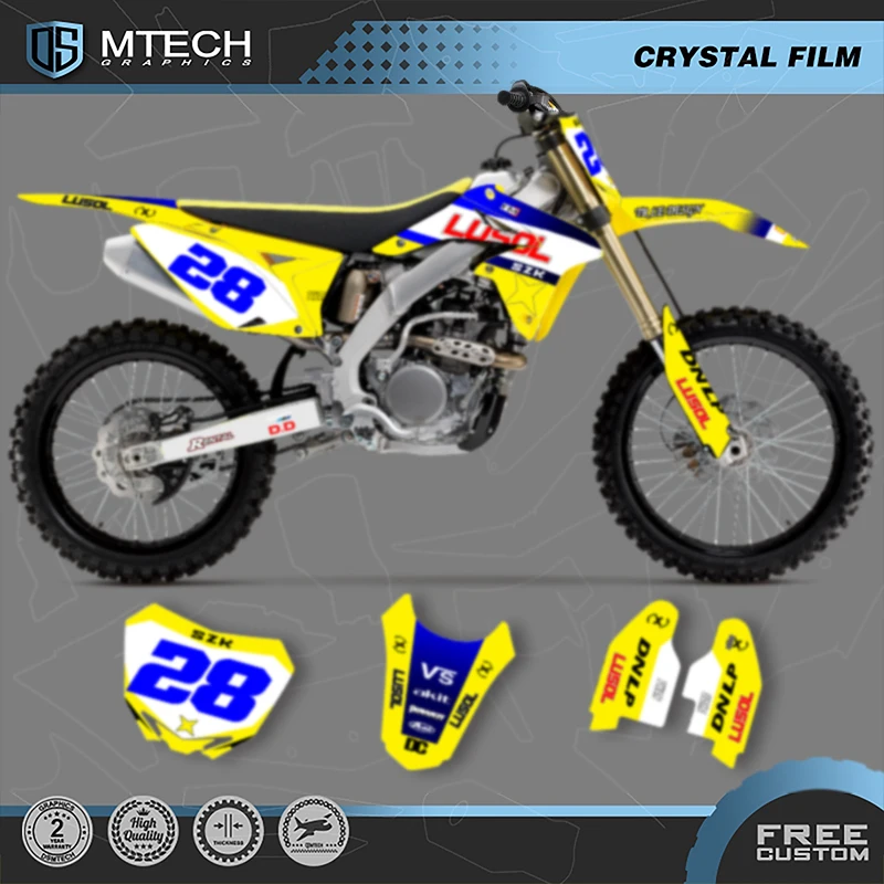 DSMTECH Custom Motorcycle Graphics Background Decals Stickers Kits for SUZUKI 2010 2011 2012 2013 2014-2018 RMZ250 005
DSMTECH Custom Motorcycle Graphics Background Decals Stickers Kits for SUZUKI 2010 2011 2012 2013 2014-2018 RMZ250 005