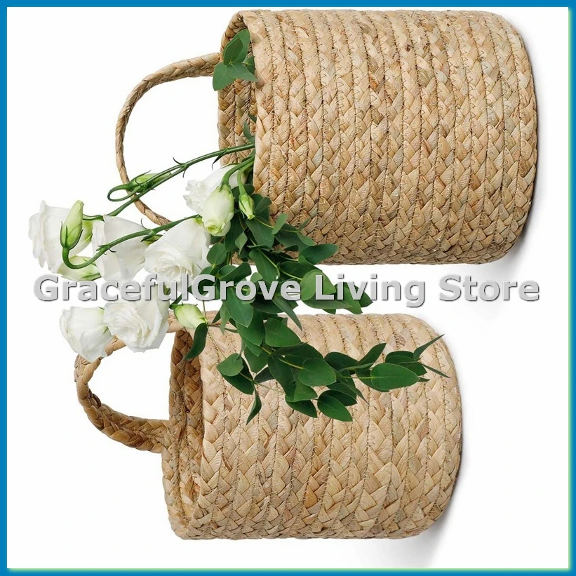 Wall Hanging Rattan Basket Planter Indoor Outdoor Hanging Rope Flower Plant Pot Basket Decor,Hanging Flowerpot Basket S-ABFB
Wall Hanging Rattan Basket Planter Indoor Outdoor Hanging Rope Flower Plant Pot Basket Decor,Hanging Flowerpot Basket S-ABFB