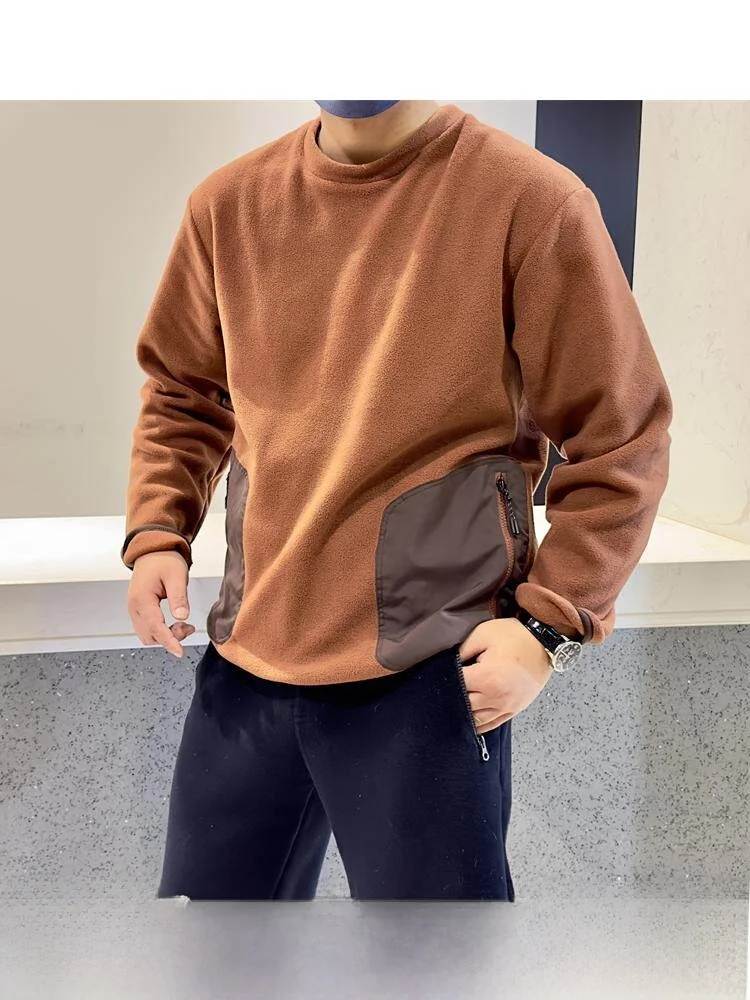 Men's Simple Hoodie Fleece Lock Temperature Casual Sweatshirt Autumn Winter round Neck Basic Straight Fit Youth Full Zip Hoodie
Men's Simple Hoodie Fleece Lock Temperature Casual Sweatshirt Autumn Winter round Neck Basic Straight Fit Youth Full Zip Hoodie
