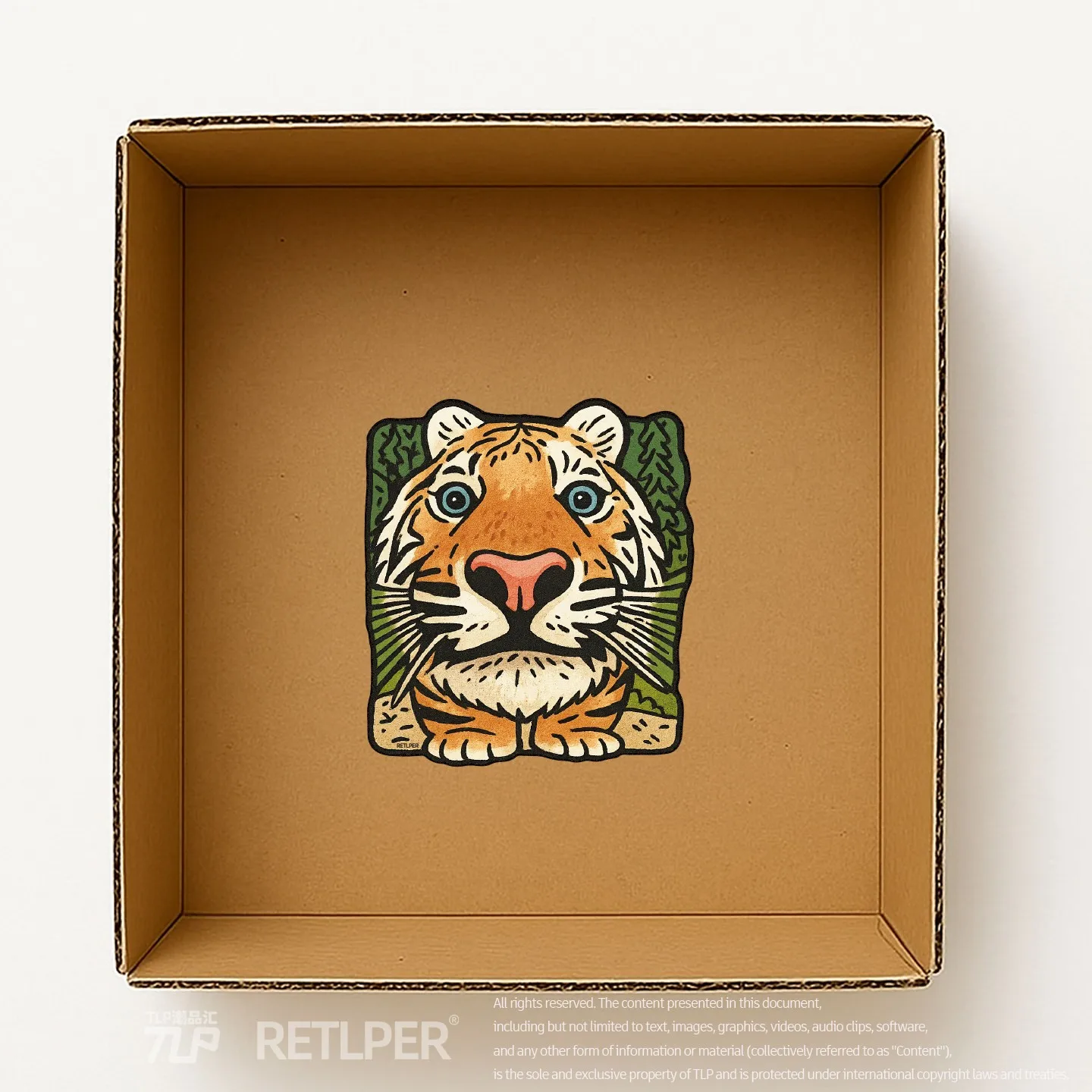 Retlper Reflective Car Sticker Original Gentle Big Tiger Cute and Playful Waterproof Flat Sticker for Cars and Motorcycles
Retlper Reflective Car Sticker Original Gentle Big Tiger Cute and Playful Waterproof Flat Sticker for Cars and Motorcycles