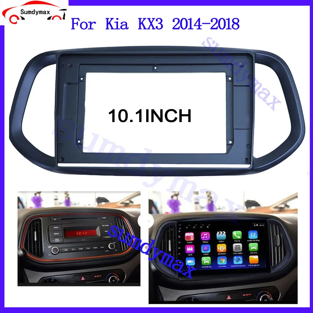 10.1 inch Car Radio Fascia cable wire for Kia KX3 2014-2018 Dash Trim Kit Frame Panel GPS Navigation Car Refitting
10.1 inch Car Radio Fascia cable wire for Kia KX3 2014-2018 Dash Trim Kit Frame Panel GPS Navigation Car Refitting