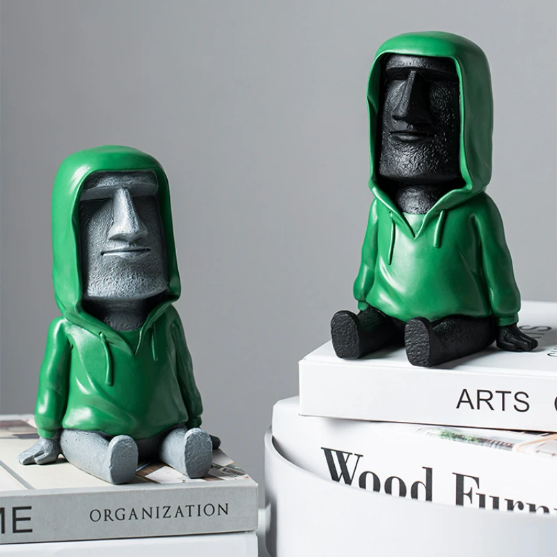 Creative Mobile Phone Stand Moai Stone Ornaments Home Office Boys Desk Desktop Good Art Decorations
Creative Mobile Phone Stand Moai Stone Ornaments Home Office Boys Desk Desktop Good Art Decorations
