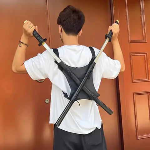 In Stock 2024 61cm Deadpool Katana Pu Anime Soul Figur Sword Samurai Knife Ninja Sword Cosplay Props Katana Youth Toys Gifts