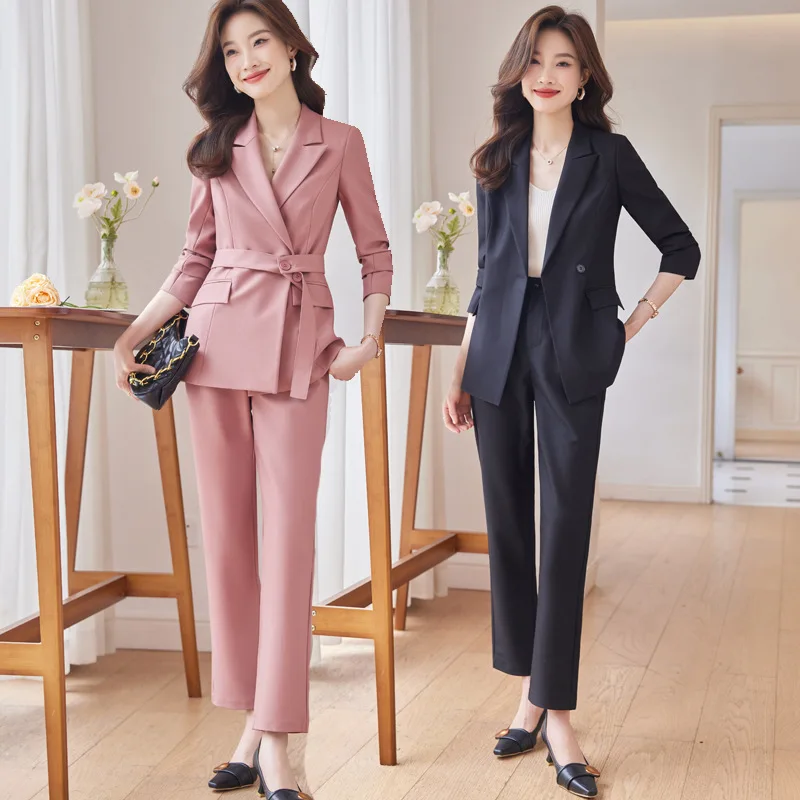 Pink Suit Women's Autumn 2023 New Temperament Goddess Style Business Wear Formal Suit Work Clothes Suit Jacket
Pink Suit Women's Autumn 2023 New Temperament Goddess Style Business Wear Formal Suit Work Clothes Suit Jacket