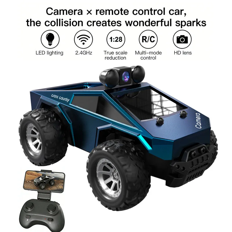 KF29 FPV RC Car с камерой RealTime HD 4WD Climbing Stunt Truck 2.4G WiFi Дистанционное управление Внедорожная игрушка для детей и взрослых
KF29 FPV RC Car с камерой RealTime HD 4WD Climbing Stunt Truck 2.4G WiFi Дистанционное управление Внедорожная игрушка для детей и взрослых