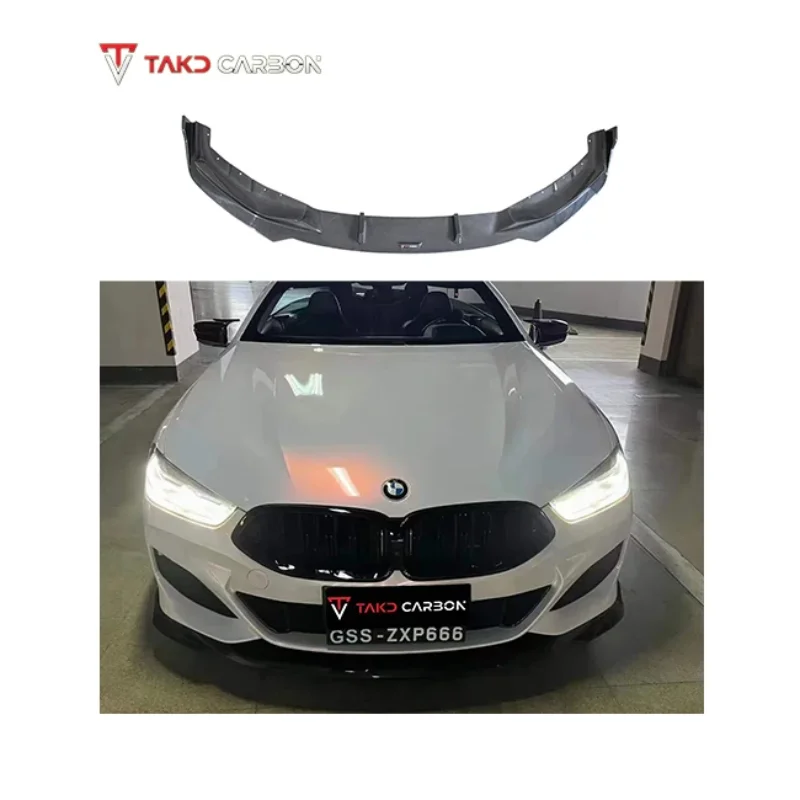TAKD Carbon Dry Carbon Fiber Perfect Fitment Aerodynamic Front Bumper Lip Diffuser For BMW 8 Series G14 G15 840 850
TAKD Carbon Dry Carbon Fiber Perfect Fitment Aerodynamic Front Bumper Lip Diffuser For BMW 8 Series G14 G15 840 850