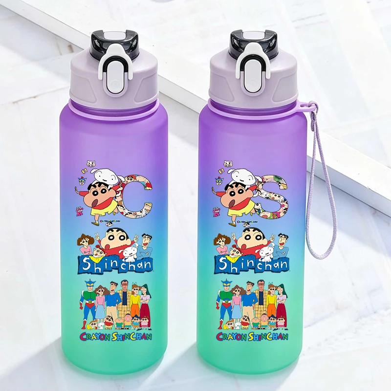 Crayon Shin-chan letter Sports Straw Water Bottle Boy Girl Cartoon Drinking Water Cup Outdoor Large Capacity Camp Drinkcup 750ml
Crayon Shin-chan letter Sports Straw Water Bottle Boy Girl Cartoon Drinking Water Cup Outdoor Large Capacity Camp Drinkcup 750ml