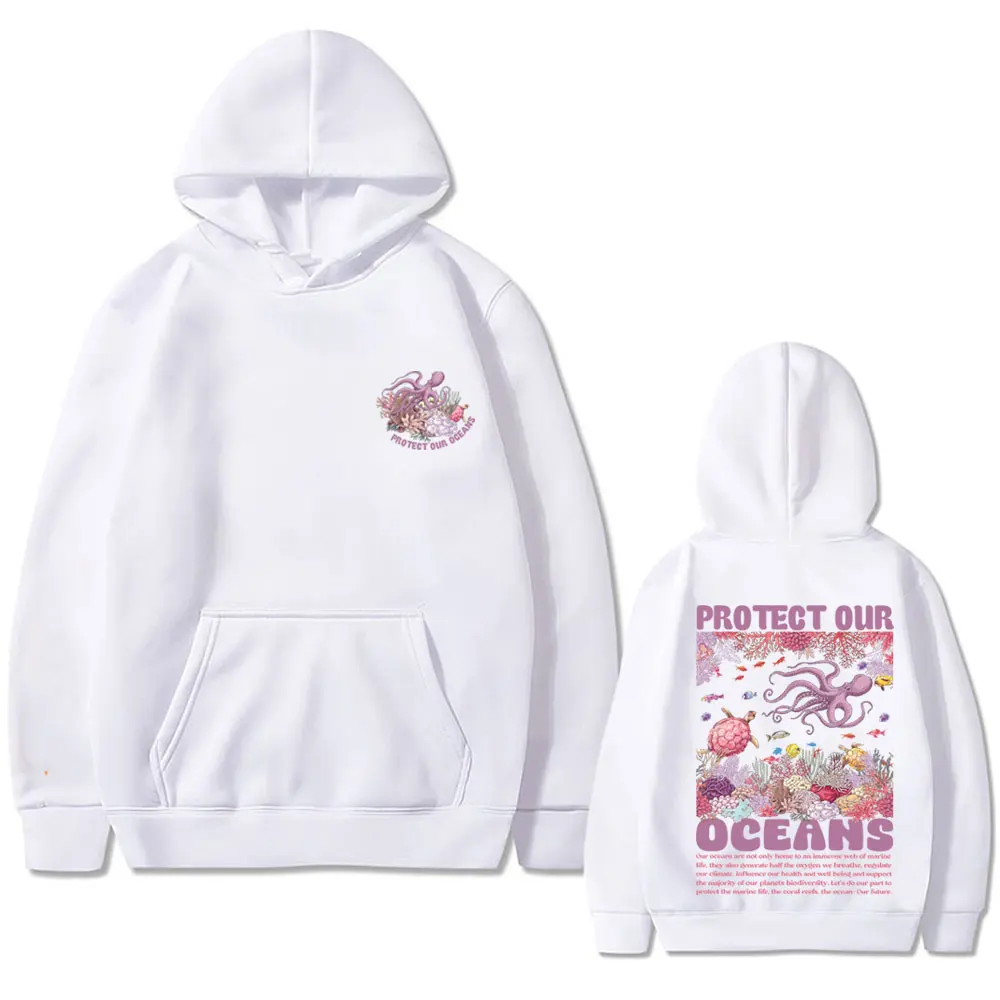 Protect Our Oceans Hoodie Unisex Casual Fleece Cotton Hooded Tracksuit Men Women's Vintage Fashion Oversized Pullover Hoodies
Protect Our Oceans Hoodie Unisex Casual Fleece Cotton Hooded Tracksuit Men Women's Vintage Fashion Oversized Pullover Hoodies