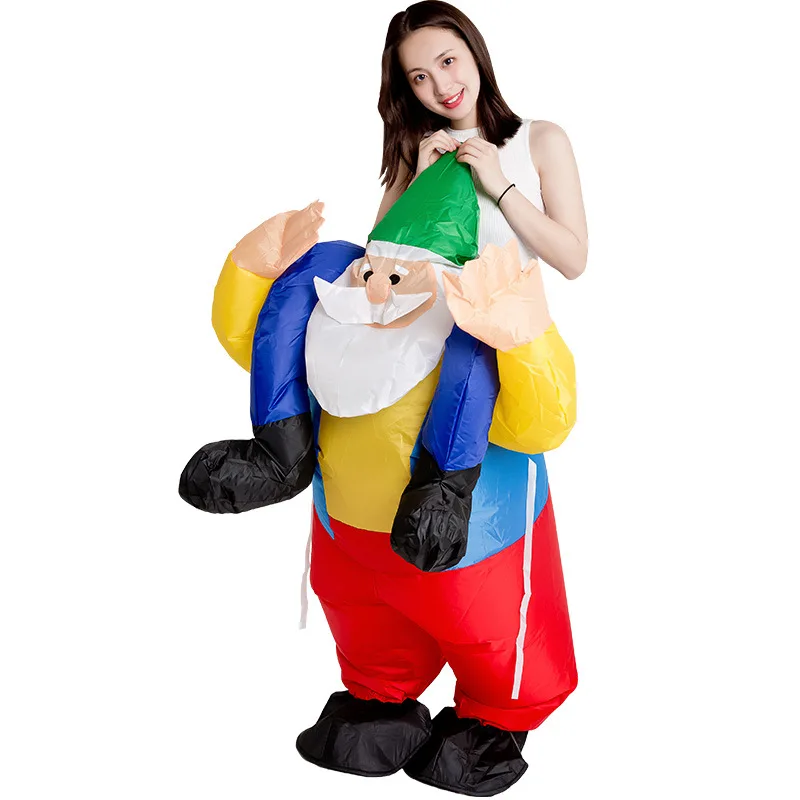 Santa Claus Inflatable Suit Christmas Halloween Cosplay Anime Clothes Party Festival Outfit Funny Circus Dress Up Wear Adult Men
Santa Claus Inflatable Suit Christmas Halloween Cosplay Anime Clothes Party Festival Outfit Funny Circus Dress Up Wear Adult Men