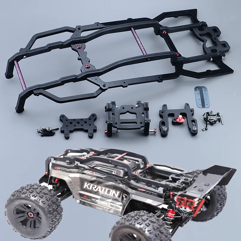 KRATON 6S Nylon Shell Based Roll Cage Anti-collision for 1/8 ARRMA RC KRATON 6S EXB V6 EXB V2 Speed Truck Car
KRATON 6S Nylon Shell Based Roll Cage Anti-collision for 1/8 ARRMA RC KRATON 6S EXB V6 EXB V2 Speed Truck Car