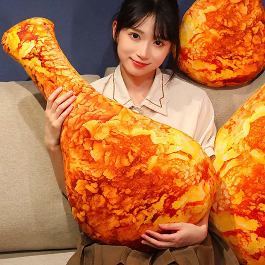 Realistic Chicken Leg Soft Body Pillow For Kids Adults Funny Food Stuffed Animal Home Decor Cushion Back Support Sofa Bed
Realistic Chicken Leg Soft Body Pillow For Kids Adults Funny Food Stuffed Animal Home Decor Cushion Back Support Sofa Bed