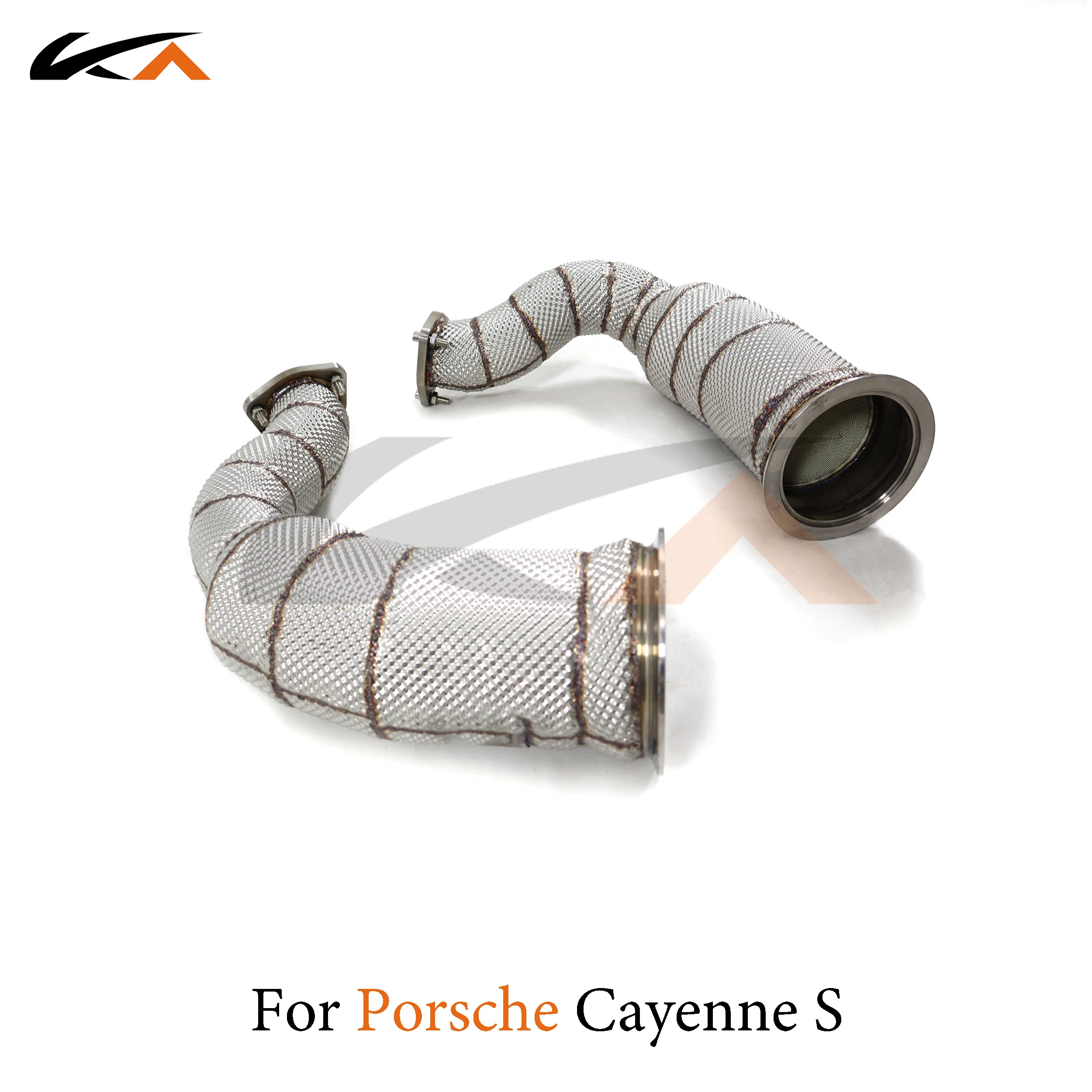 KA Tuning downpipe exhaust stainless steel headers for Porsche Cayenne S 4.0T performance auto parts heat shield catted
KA Tuning downpipe exhaust stainless steel headers for Porsche Cayenne S 4.0T performance auto parts heat shield catted