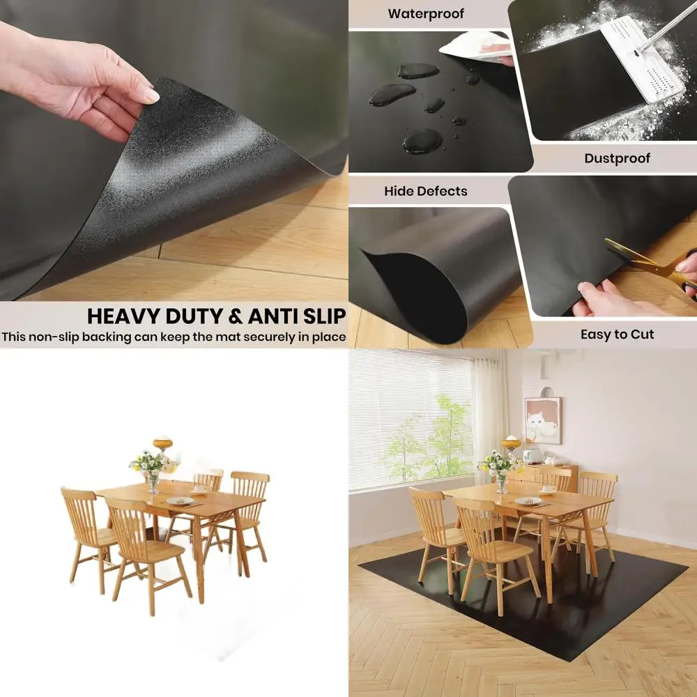 Большой защитный коврик для деревянного пола размером 5x8 дюймов, прозрачный пластиковый коврик для столовой и офиса
Большой защитный коврик для деревянного пола размером 5x8 дюймов, прозрачный пластиковый коврик для столовой и офиса