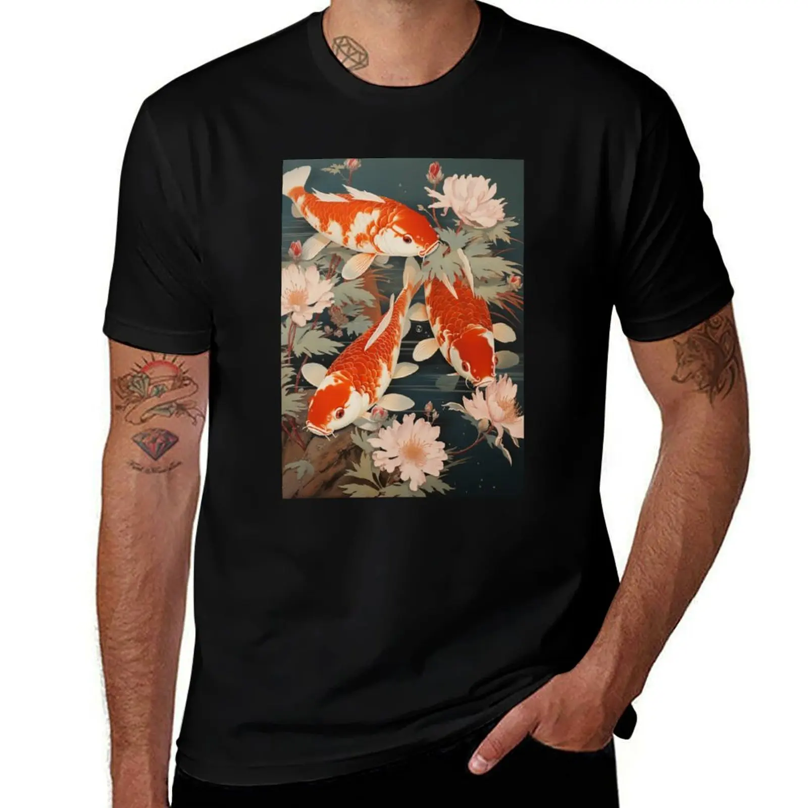 Koi Carp in Flash : Water Dance T-Shirt Soft Stretch Short Sleeve Top
Koi Carp in Flash : Water Dance T-Shirt Soft Stretch Short Sleeve Top