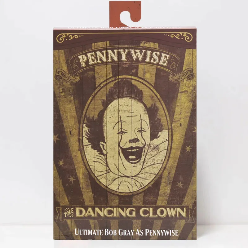 Оригинальная фигурка NECA 45428 «Танцующий клоун» Ultimate BOB GRAY AS PENNYWISE, аниме-фигурка, коллекционная модель, украшение
Оригинальная фигурка NECA 45428 «Танцующий клоун» Ultimate BOB GRAY AS PENNYWISE, аниме-фигурка, коллекционная модель, украшение