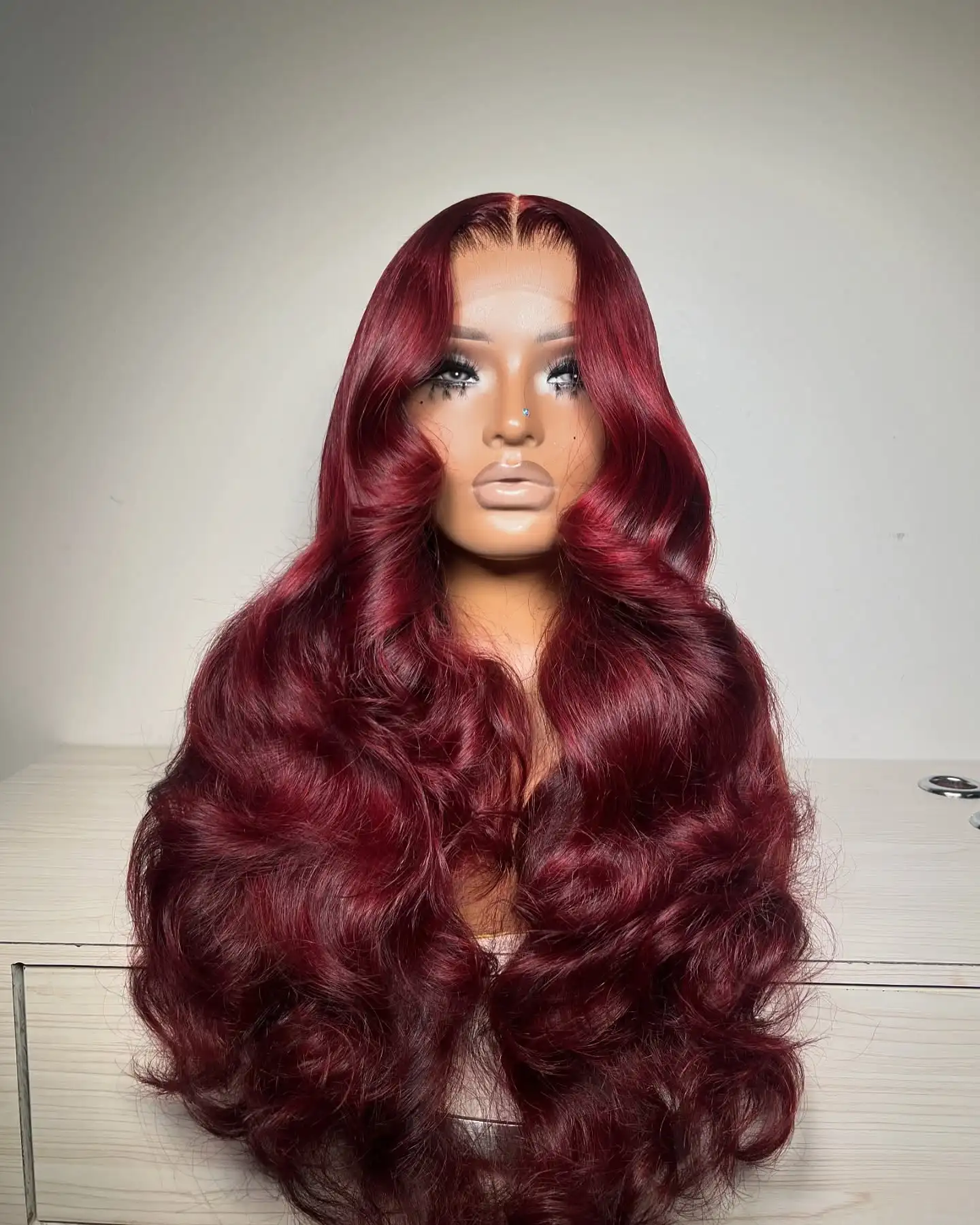 30 Inch 13x4 99J Burgundy Lace Front Wigs Human Hair Pre Plucked 200% Density Body Wave Lace Front Wigs Human Hair
30 Inch 13x4 99J Burgundy Lace Front Wigs Human Hair Pre Plucked 200% Density Body Wave Lace Front Wigs Human Hair