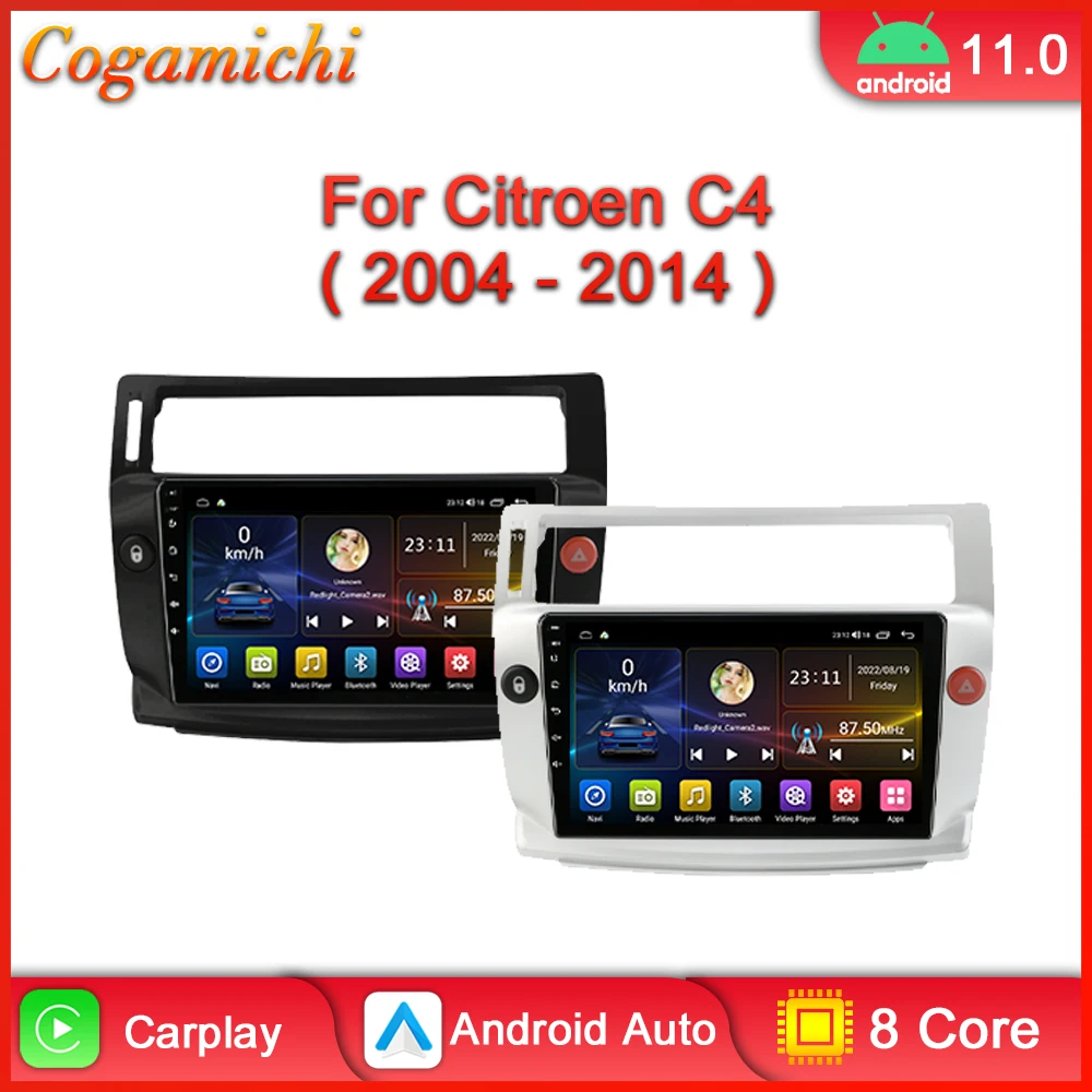 Android Car Radio Multimidia Video Player For Citroen C4 C-Triomphe C-Quatre 2004 - 2014 Auto Carplay GPS Navigaion Touch Screen
Android Car Radio Multimidia Video Player For Citroen C4 C-Triomphe C-Quatre 2004 - 2014 Auto Carplay GPS Navigaion Touch Screen