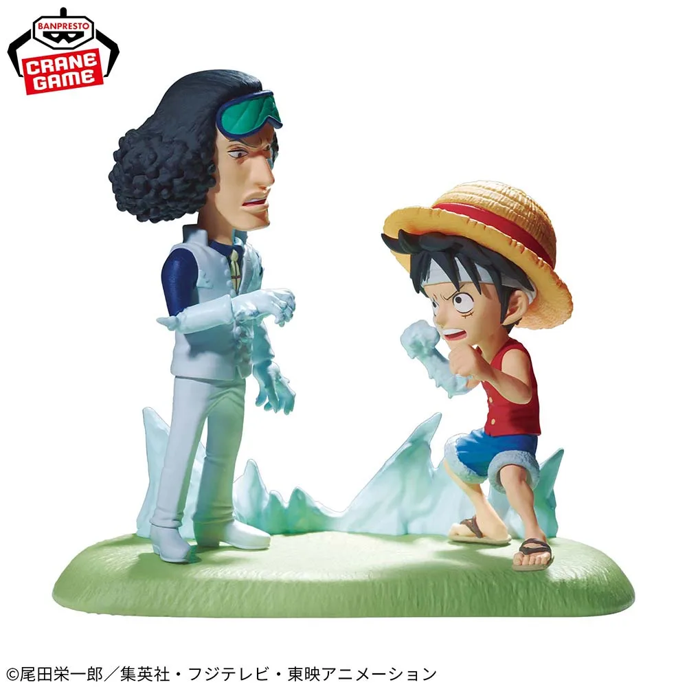 Monkey D. Luffy vs Kuzan BANDAI Banpresto One Piece World Collectible Figure Log Stories - Figure Model Anime Genuine Boxed Toy 
Monkey D. Luffy vs Kuzan BANDAI Banpresto One Piece World Collectible Figure Log Stories - Figure Model Anime Genuine Boxed Toy