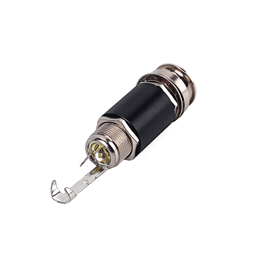 1 Piece Guitar Stereo Jack Cylinder Style Endpin Output Jack Socket Black Suitable for Bass Acoustic Guitar Strap Button
1 Piece Guitar Stereo Jack Cylinder Style Endpin Output Jack Socket Black Suitable for Bass Acoustic Guitar Strap Button