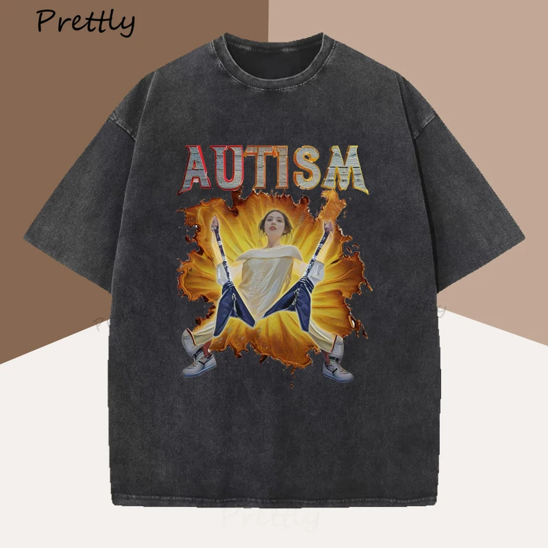 Autism Skeleton Meme T Shirt Human Funny Skull Men Women Harajuku Gothic Vintage Washed T Shirts Oversized Casual Cotton T-shirt
Autism Skeleton Meme T Shirt Human Funny Skull Men Women Harajuku Gothic Vintage Washed T Shirts Oversized Casual Cotton T-shirt