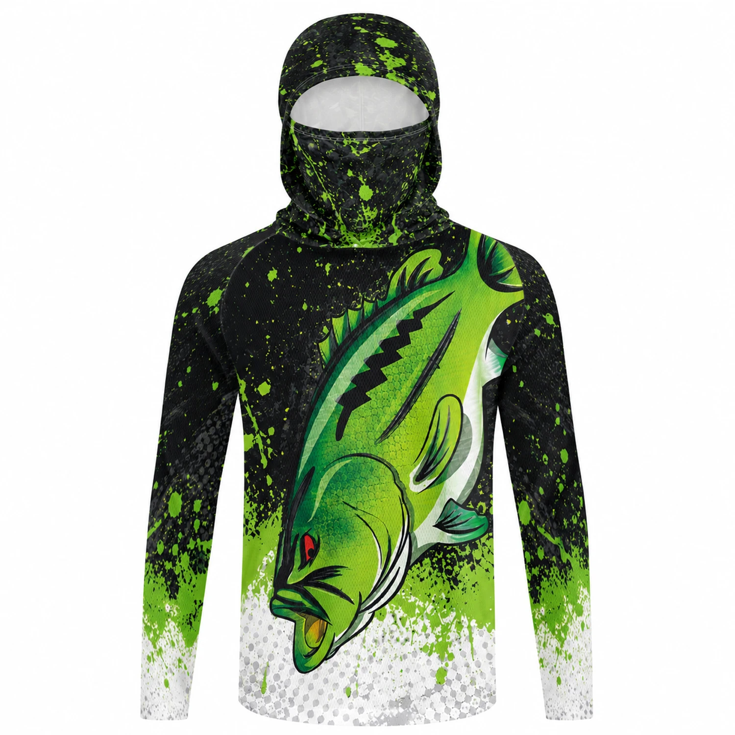 Men’s UPF 50+ Fishing Hoodie Quick Dry Breathable UV Sun Protection Long Sleeve Shirt with Face Mask
Men’s UPF 50+ Fishing Hoodie Quick Dry Breathable UV Sun Protection Long Sleeve Shirt with Face Mask