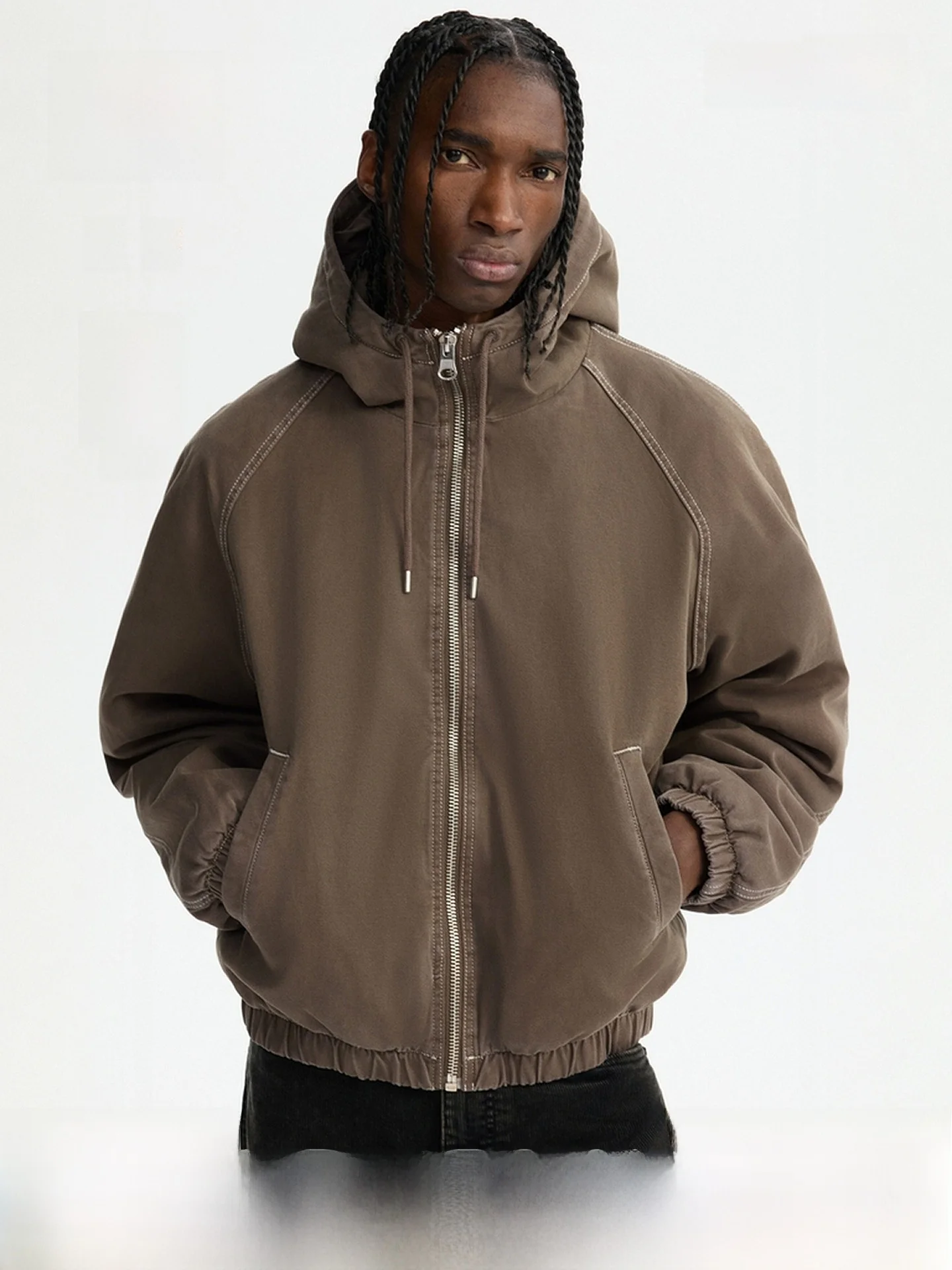 H&M Men's Cotton Canvas Jacket Loose Fit Casual Style Short Length Regular Thickness Spring Season Universal Use Daily Wear
H&M Men's Cotton Canvas Jacket Loose Fit Casual Style Short Length Regular Thickness Spring Season Universal Use Daily Wear