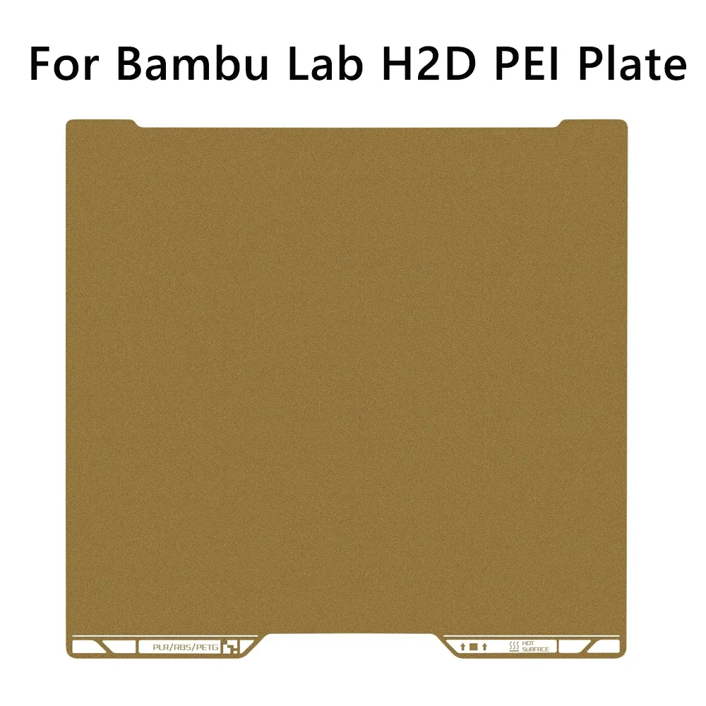 Для Bambu Lab H2d кровать двухсторонняя гладкая рабочая пластина Bambulab 350x320 высокого качества для Bambu Lab H2D аксессуары запасные части
Для Bambu Lab H2d кровать двухсторонняя гладкая рабочая пластина Bambulab 350x320 высокого качества для Bambu Lab H2D аксессуары запасные части